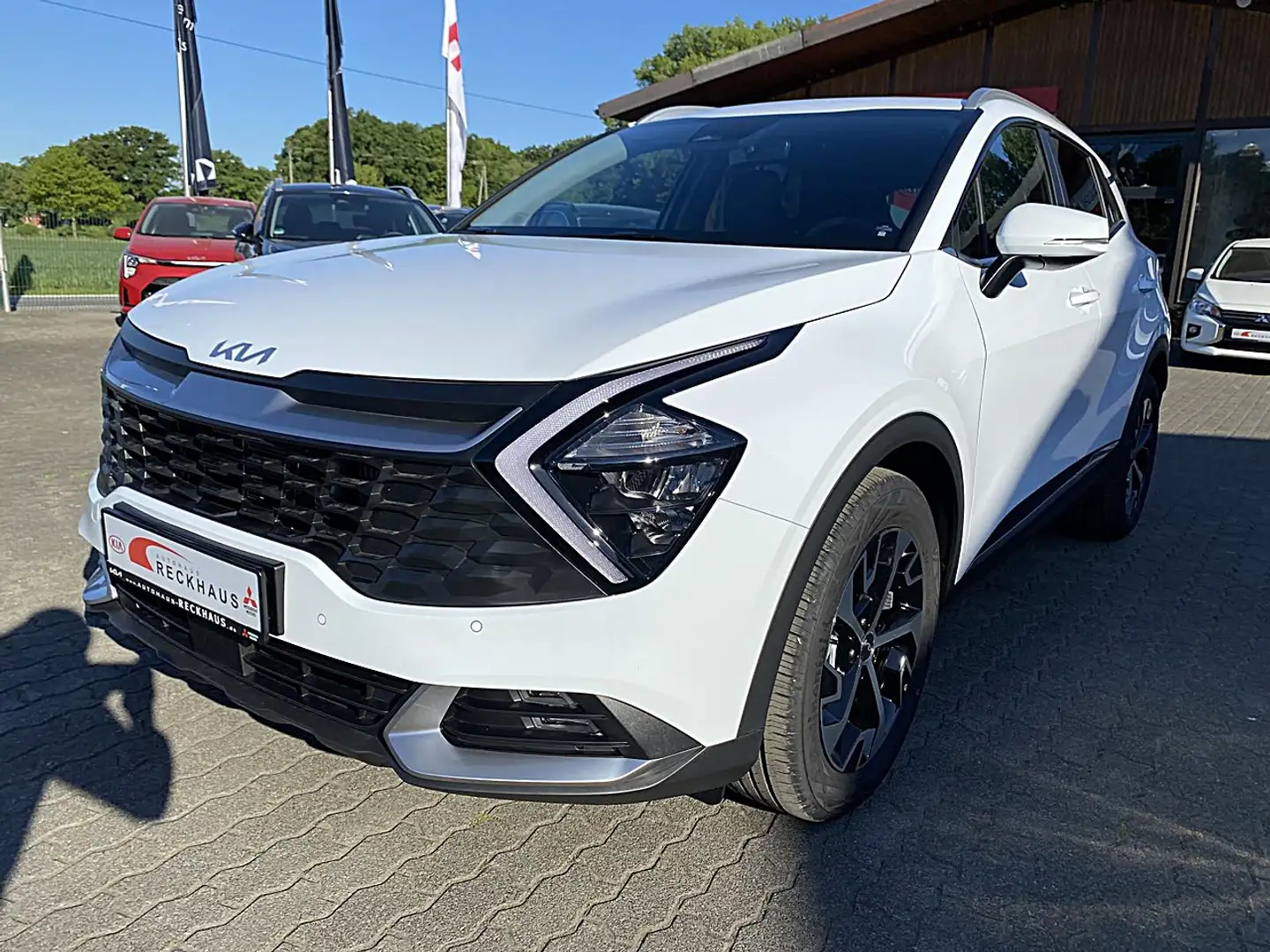 Kia Sportage 1.6T 48V 2WD DCT ULTIMATE Klima Navi Bianco - 2