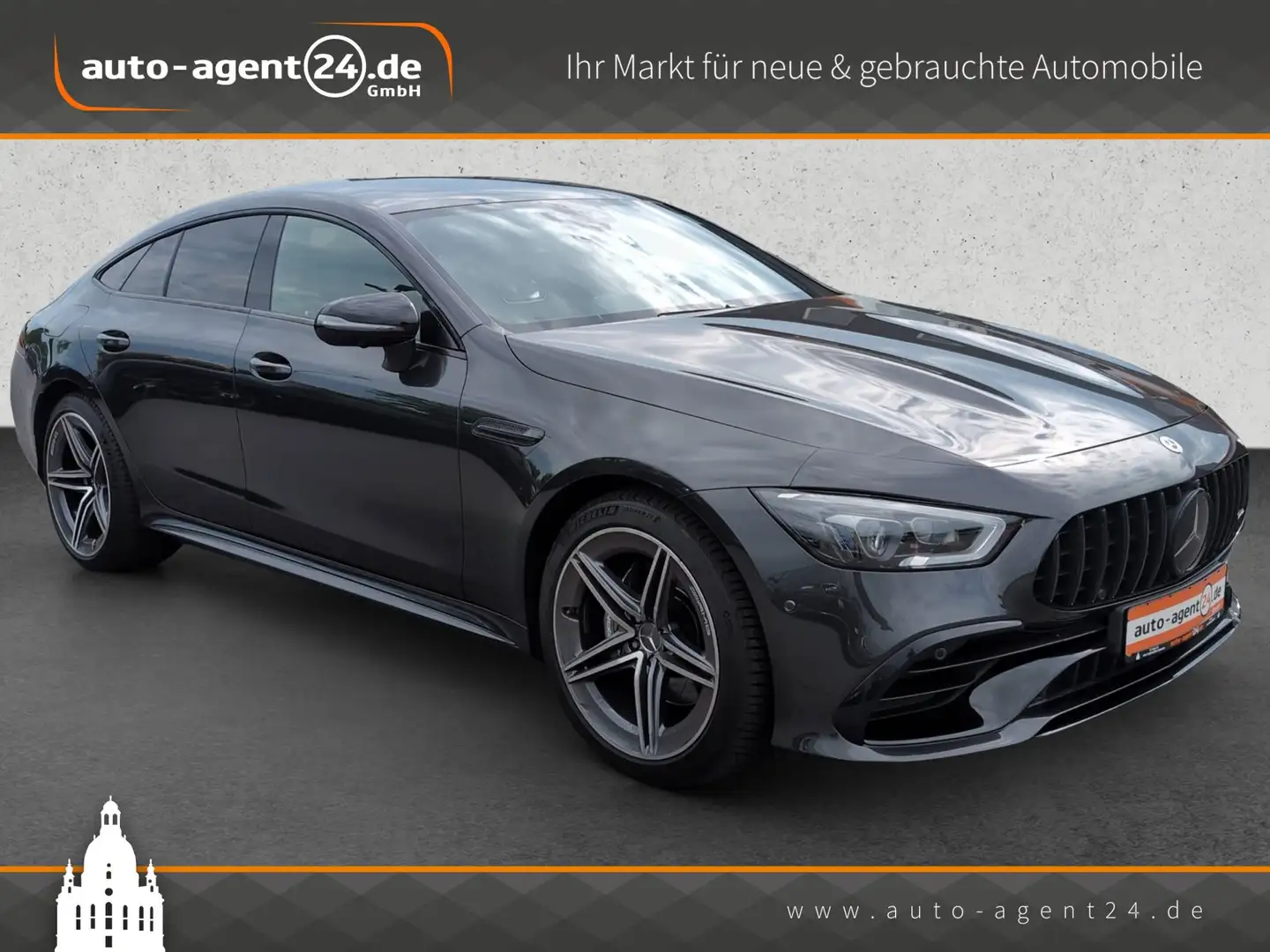 Mercedes-Benz AMG GT 53 /Distro/Pano/360/Perform.AGA/Burmester Grau - 1