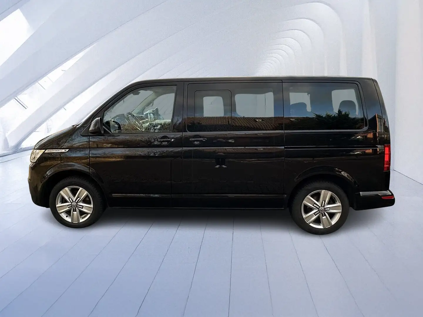 Volkswagen T6.1 Multivan T6.1 2.0 TDI Comfortline Leder-Navi-AHK-FrontAs. Schwarz - 2
