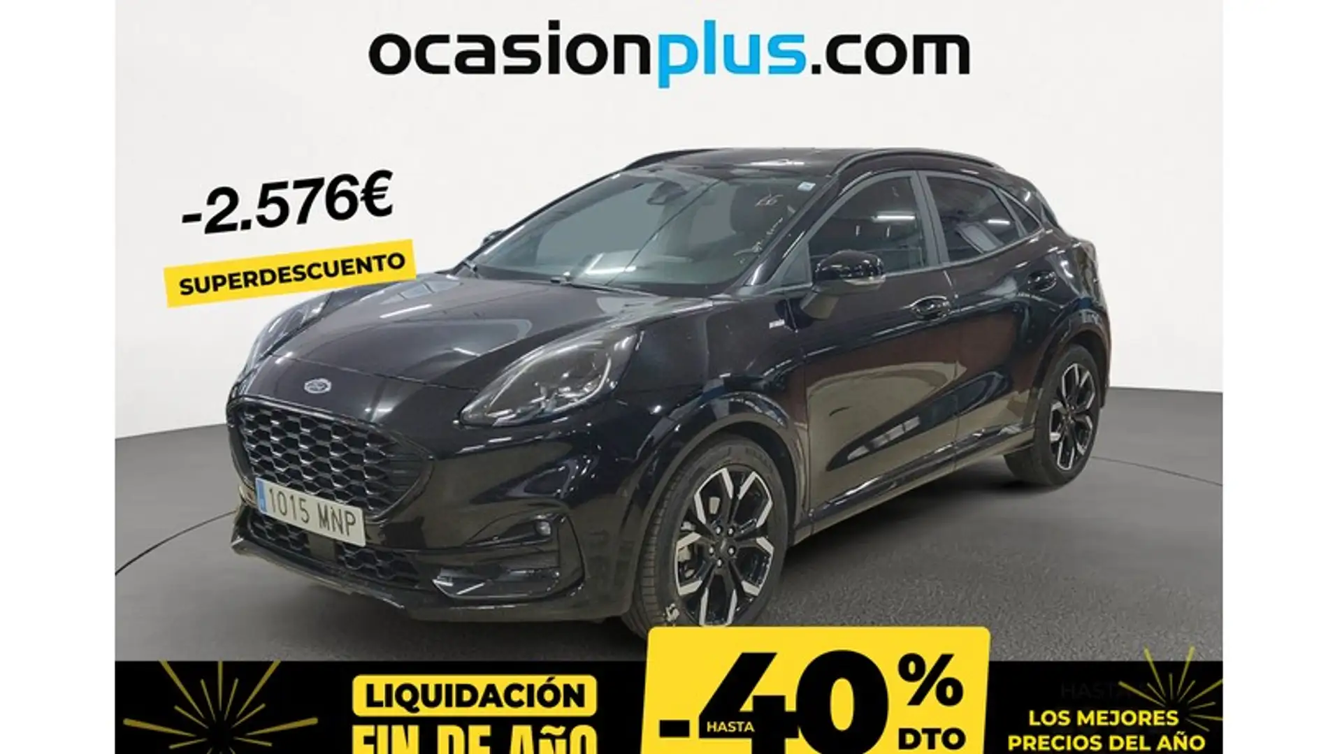 Ford Puma 1.0 EcoBoost MHEV ST-Line X 125 Noir - 1