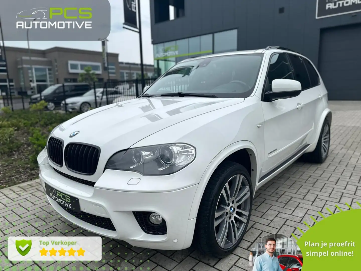 BMW X5 3.0 dA xDrive30 M- Pakket / 7-zitplaatsen White - 1