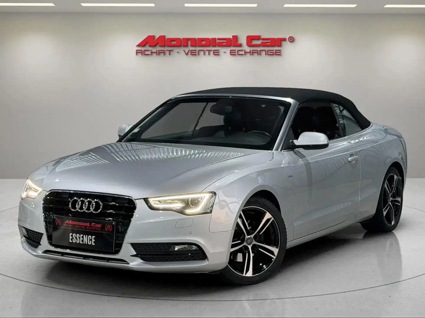 Audi A5 A5 Cabriolet 1.8 TFSI S line *GPS * CAMERA * CLIM* Gris - 1