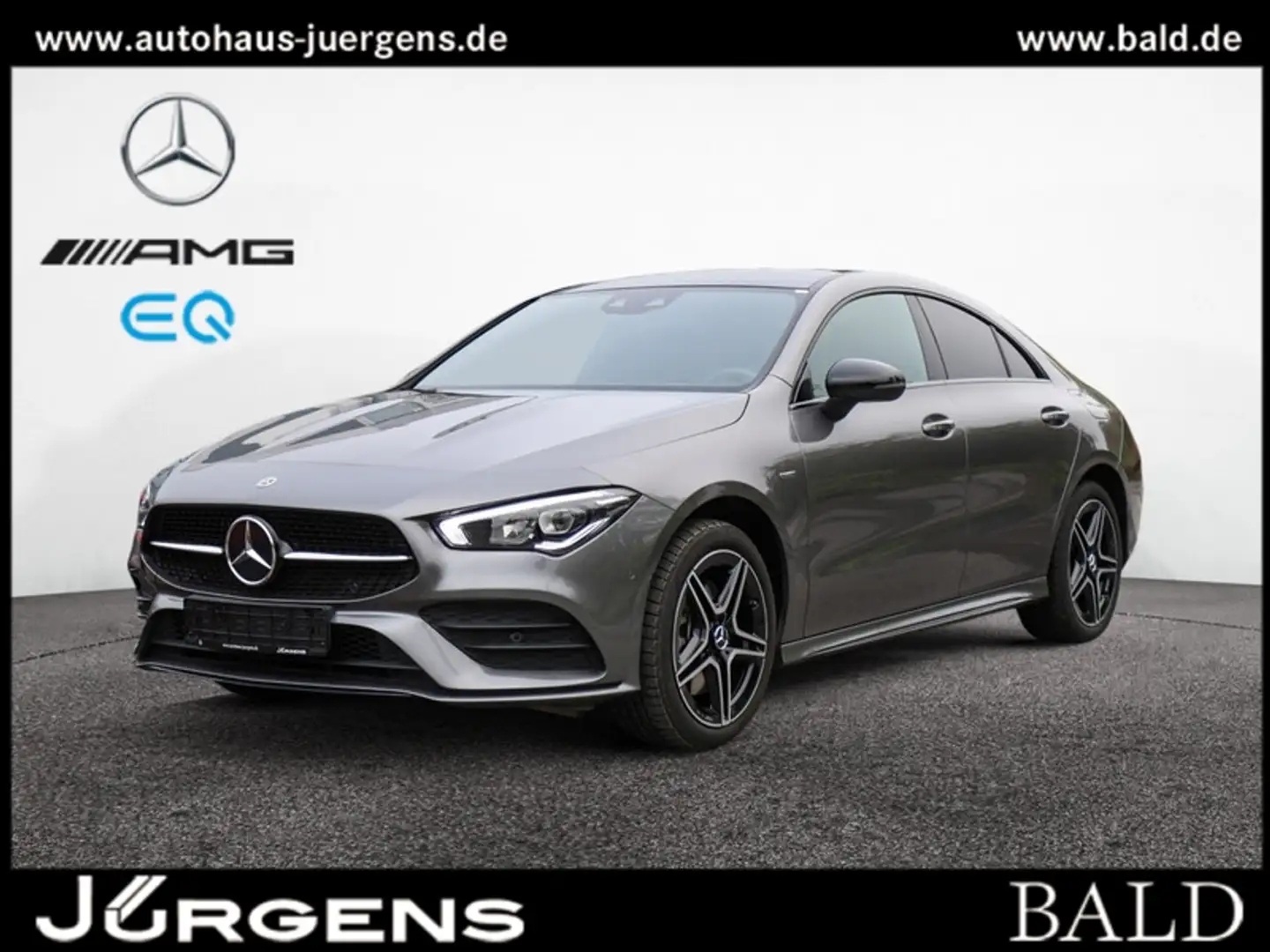 Mercedes-Benz CLA 250 e Coupé AMG-Sport/LED/Pano/Night/Ambi/18 Grau - 1
