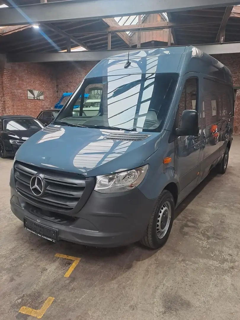 Mercedes-Benz Sprinter Kasten 314 L2 Klima Kamera Tüv NEU Eur6 Gris - 1