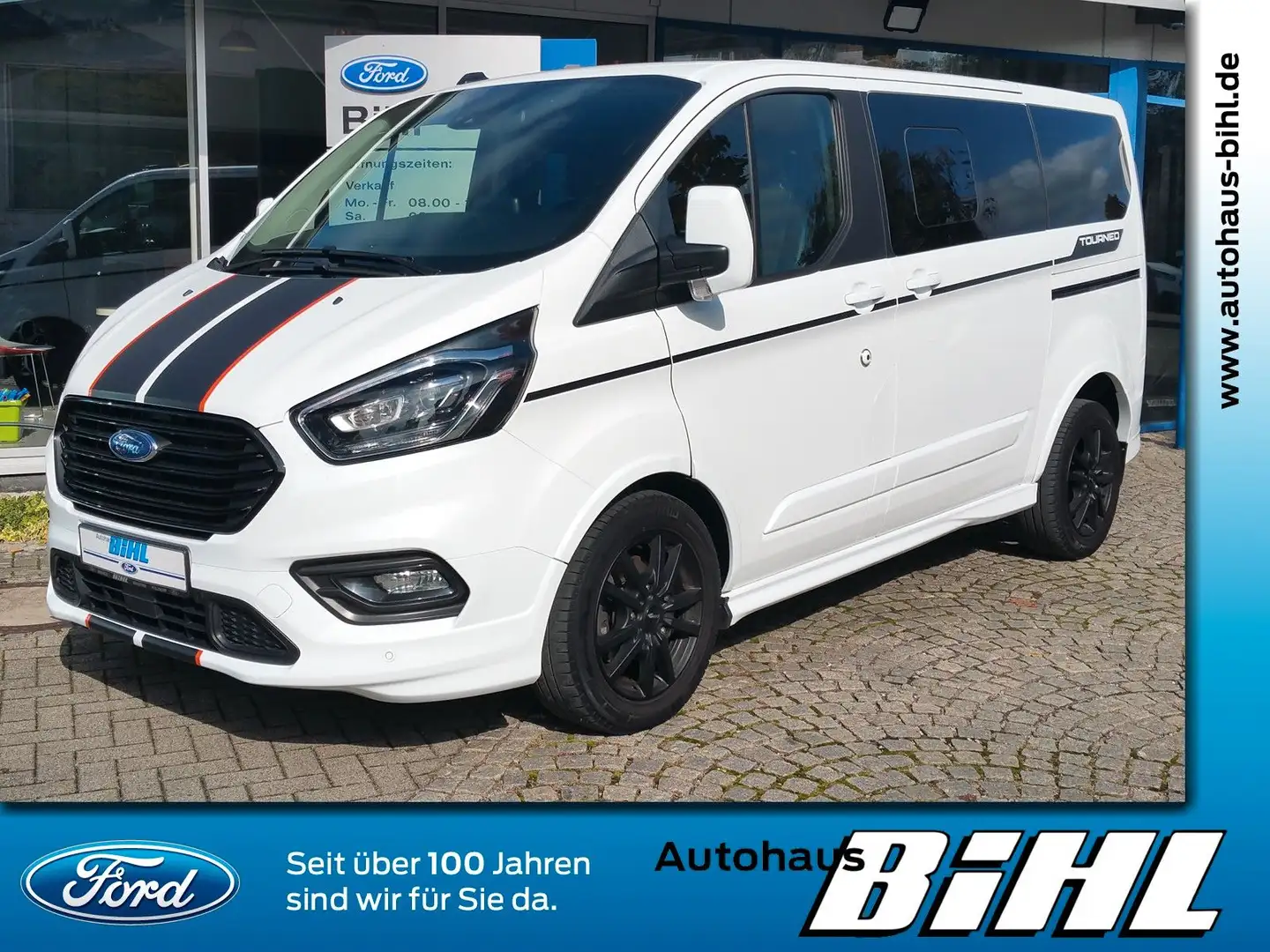Ford Tourneo Custom Sport Bi-Xenon ACC Kamera 1.Hand Weiß - 1