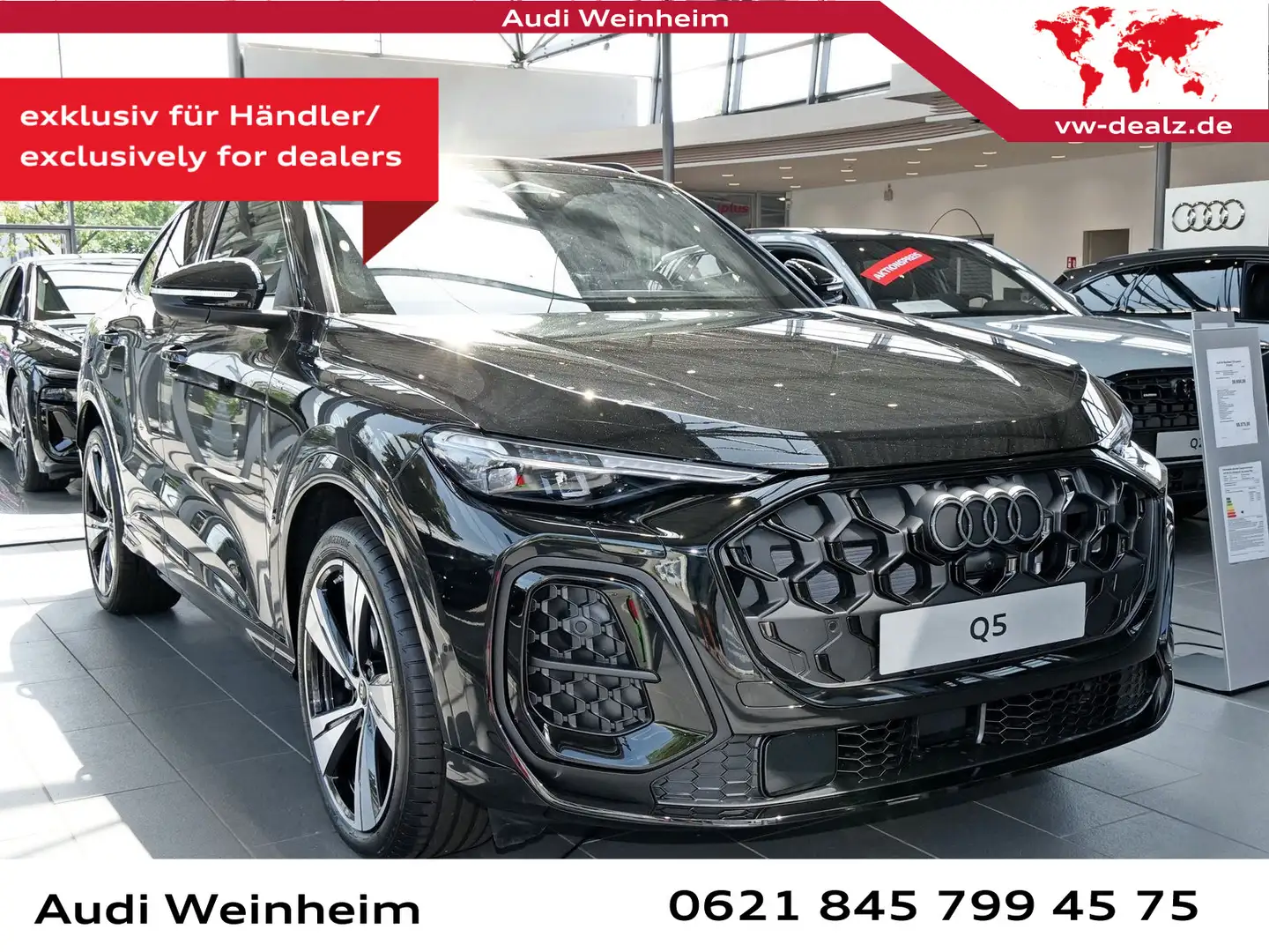 Audi Q5 2.0 TDI Sportback edition one LED Navi AHV uv Noir - 2