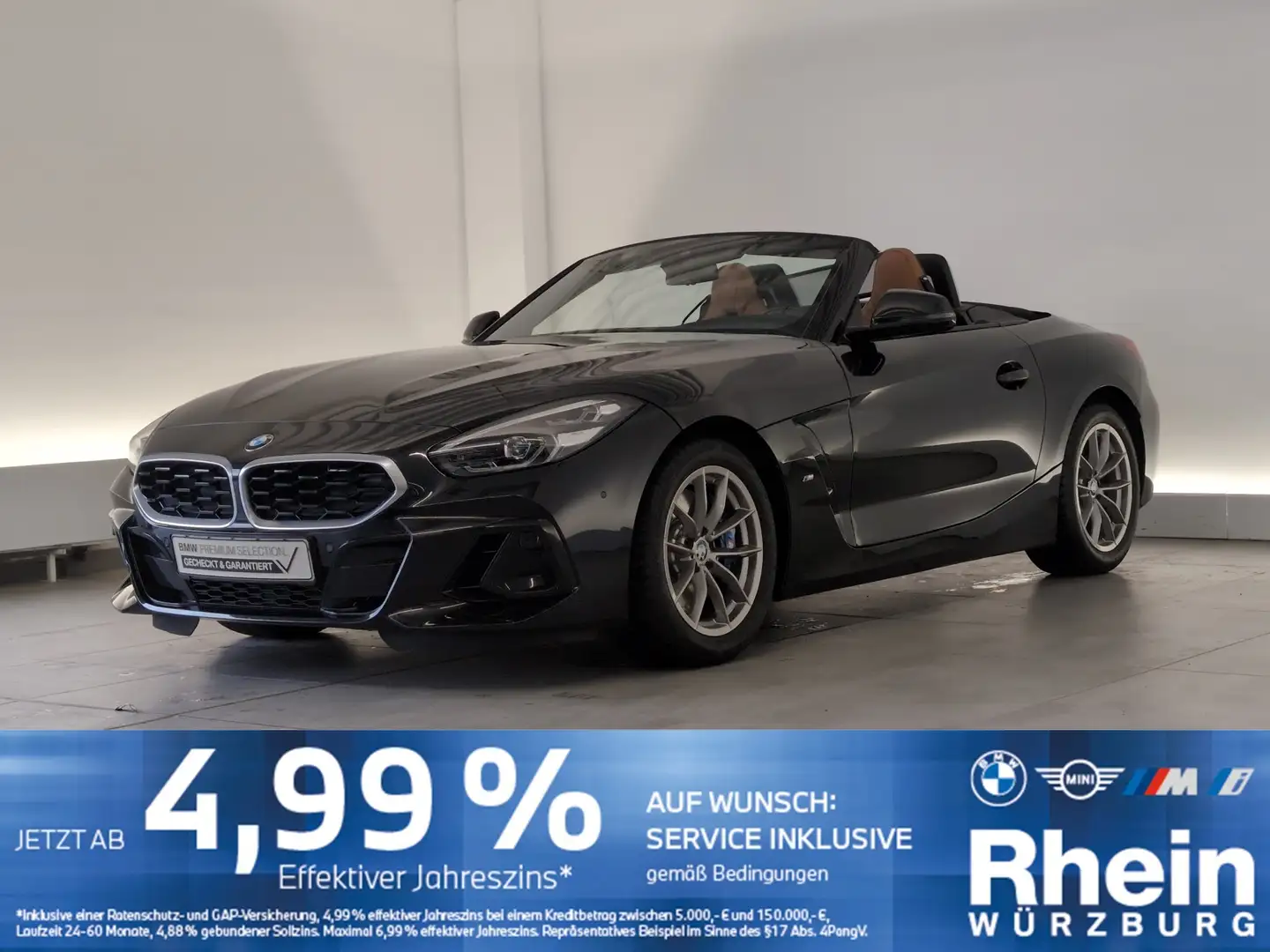 BMW Z4 sDrive 30i M Sport Navi/LED/HuD/HiFi/LKH/PaAs HUD/ Schwarz - 1