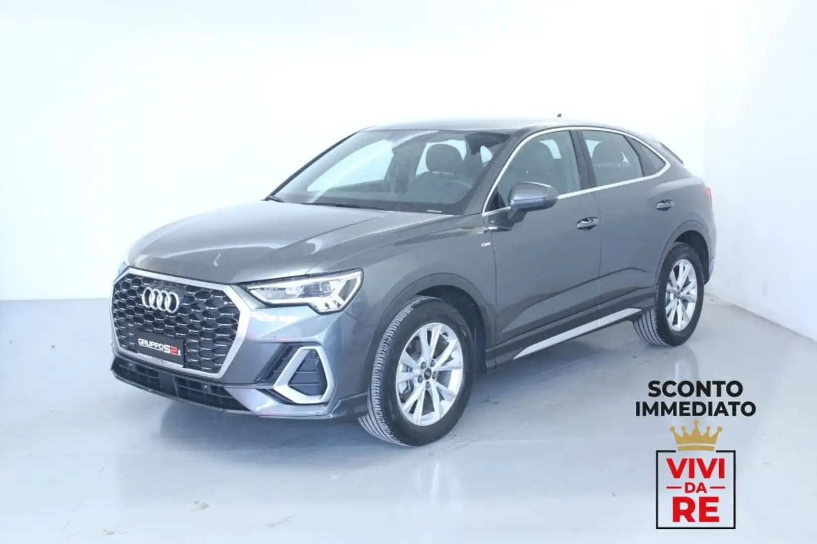 Audi Q3 Sportback 35TDI S tronic S line *SCONTO IMMEDIATO* Grigio - 1