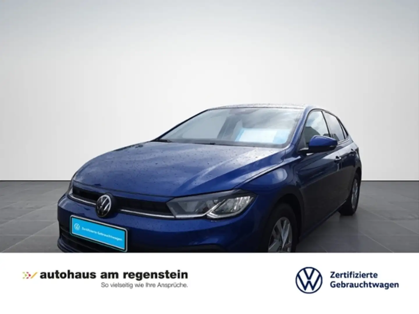 Volkswagen Polo 1.0 TSI Move LED/Navi/Shz/App/Alu Bleu - 1