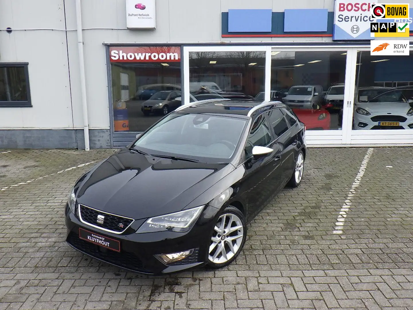 SEAT Leon ST 1.4 TSI ACT FR Dynamic Automaat! Zwart - 1