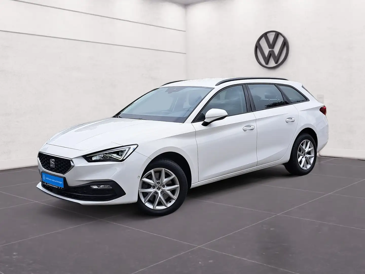 SEAT Leon Sportstourer Style 2.0 TDI DSG NAV KAM LED PDC GR Weiß - 2