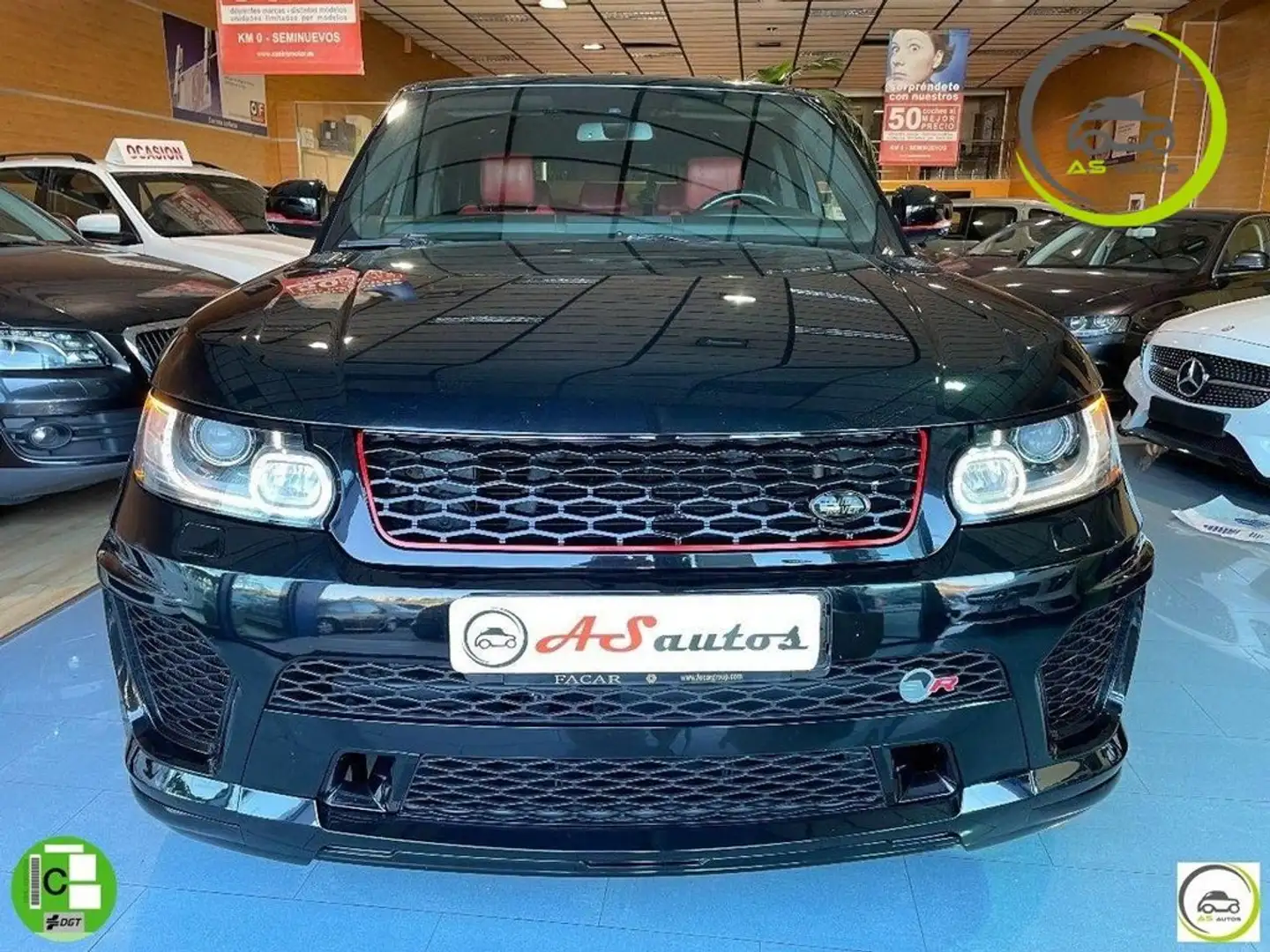 Land Rover Range Rover Sport 5.0 V8 SC AB Dynamic Aut. Negro - 2