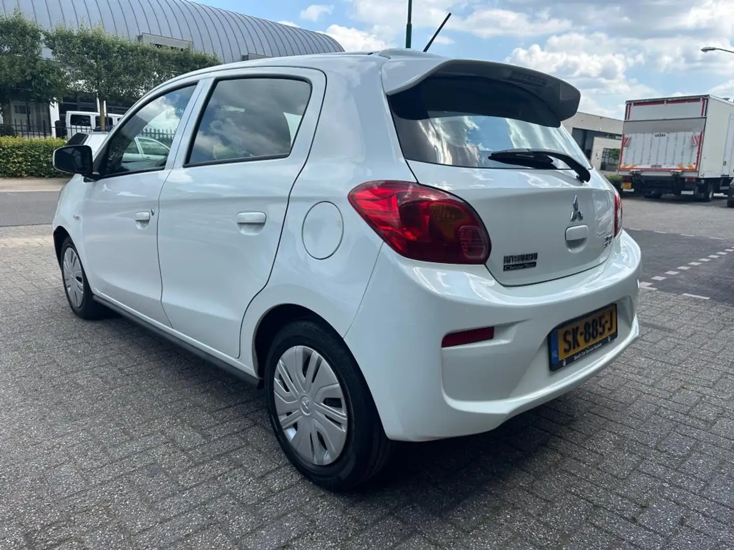 Mitsubishi Space Star 1.0 Cool+ Automaat, NAP, 12 mnd BOVAG, 1e Eigenaar Wit - 2