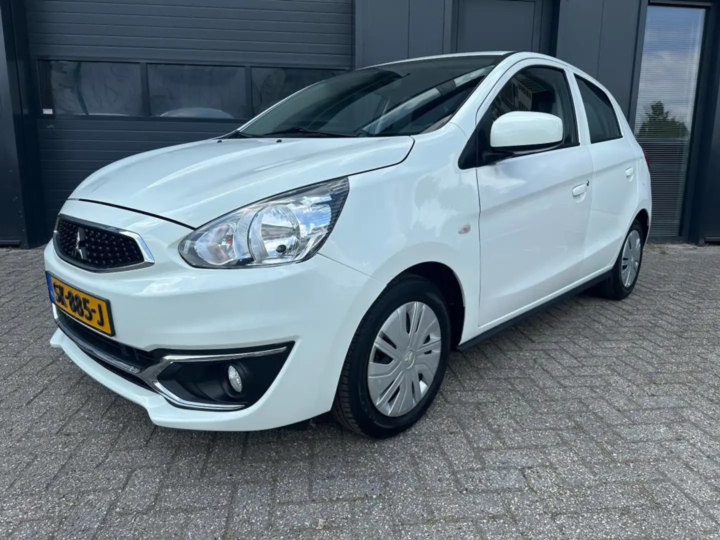 Mitsubishi Space Star 1.0 Cool+ Automaat, NAP, 12 mnd BOVAG, 1e Eigenaar Wit - 1