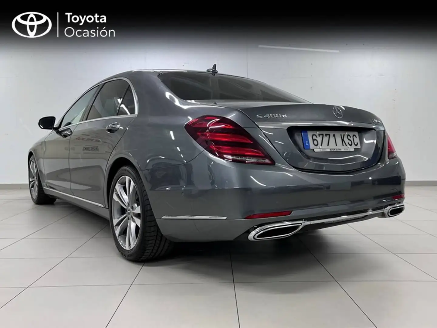 Mercedes-Benz S 400 400d 4Matic Largo 9G-Tronic siva - 2