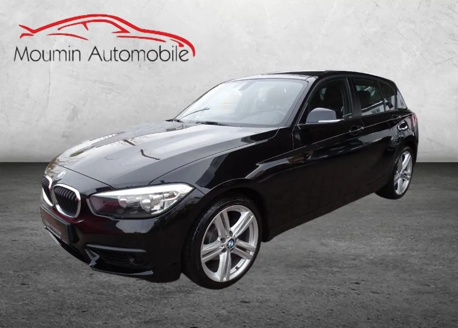 BMW 118 i"KLIMAAUTO"SITZHZG"PDC"M*ALU"COC"2.HAND"EURO-6 Schwarz - 1