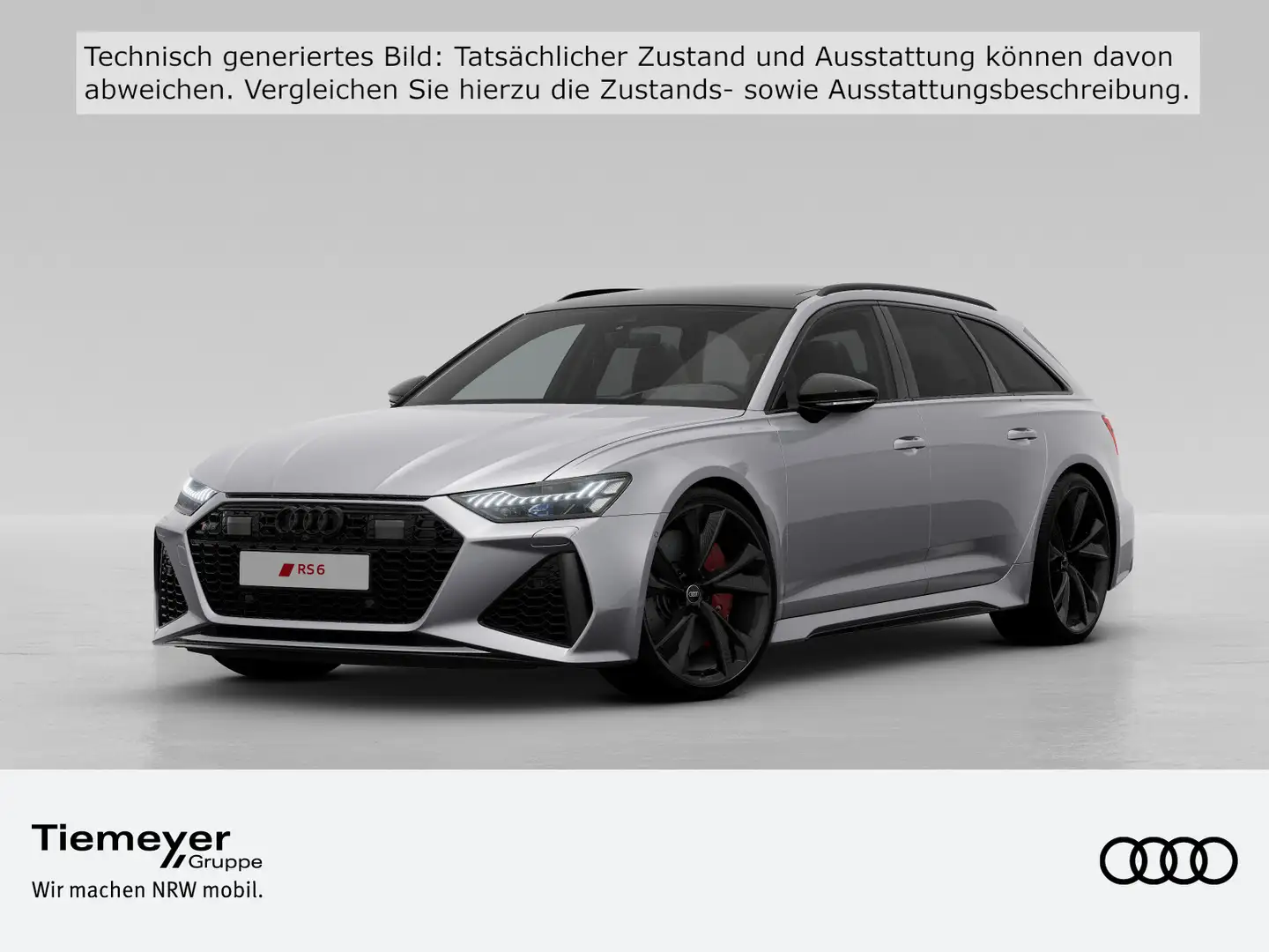 Audi RS6 RS6 Avant 4.0 TFSI Q PERFORMANCE HD MATRIX HuD A Argento - 1
