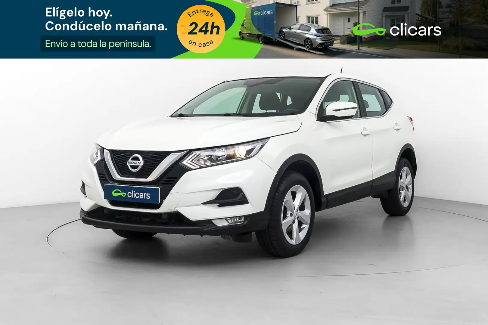 Nissan Qashqai 1.5dCi Acenta 4x2 85kW Blanco - 1