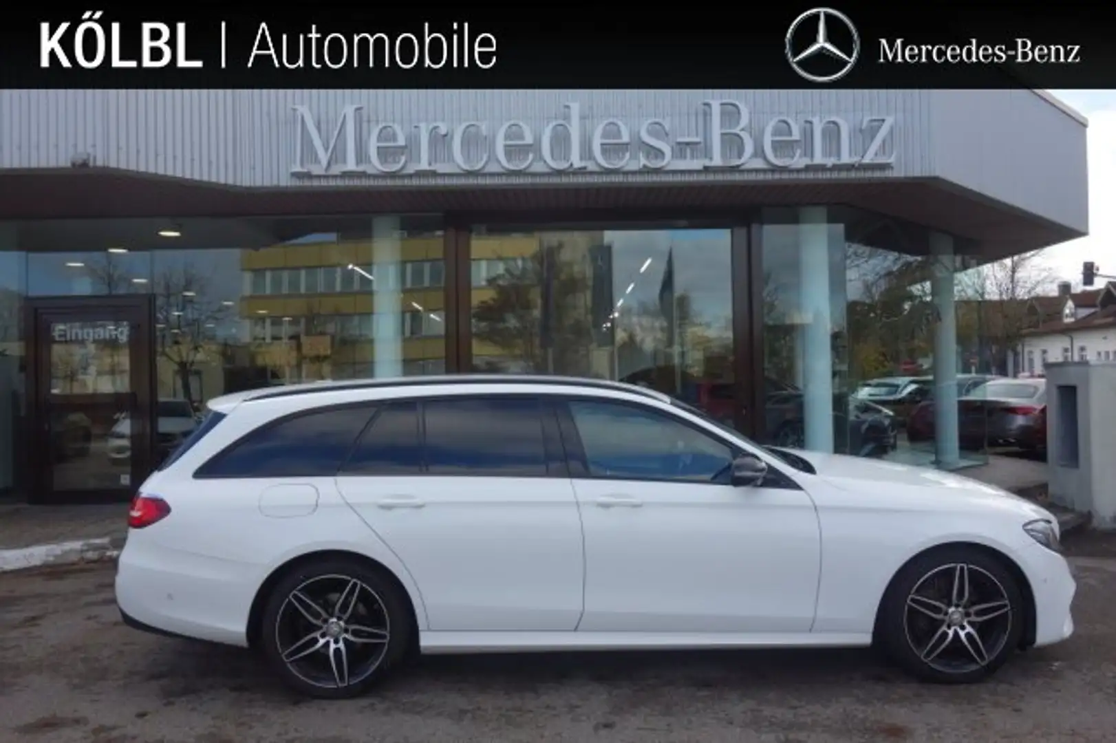 Mercedes-Benz E 220 E 220 d T AMG MULTIB COMAND 360° TOT NIGHT Weiß - 1