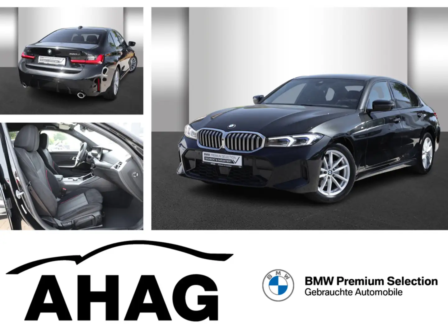 BMW 320 d xDrive M Sport ACC Adapt.LED HiFi Dr.Ass. Schwarz - 1