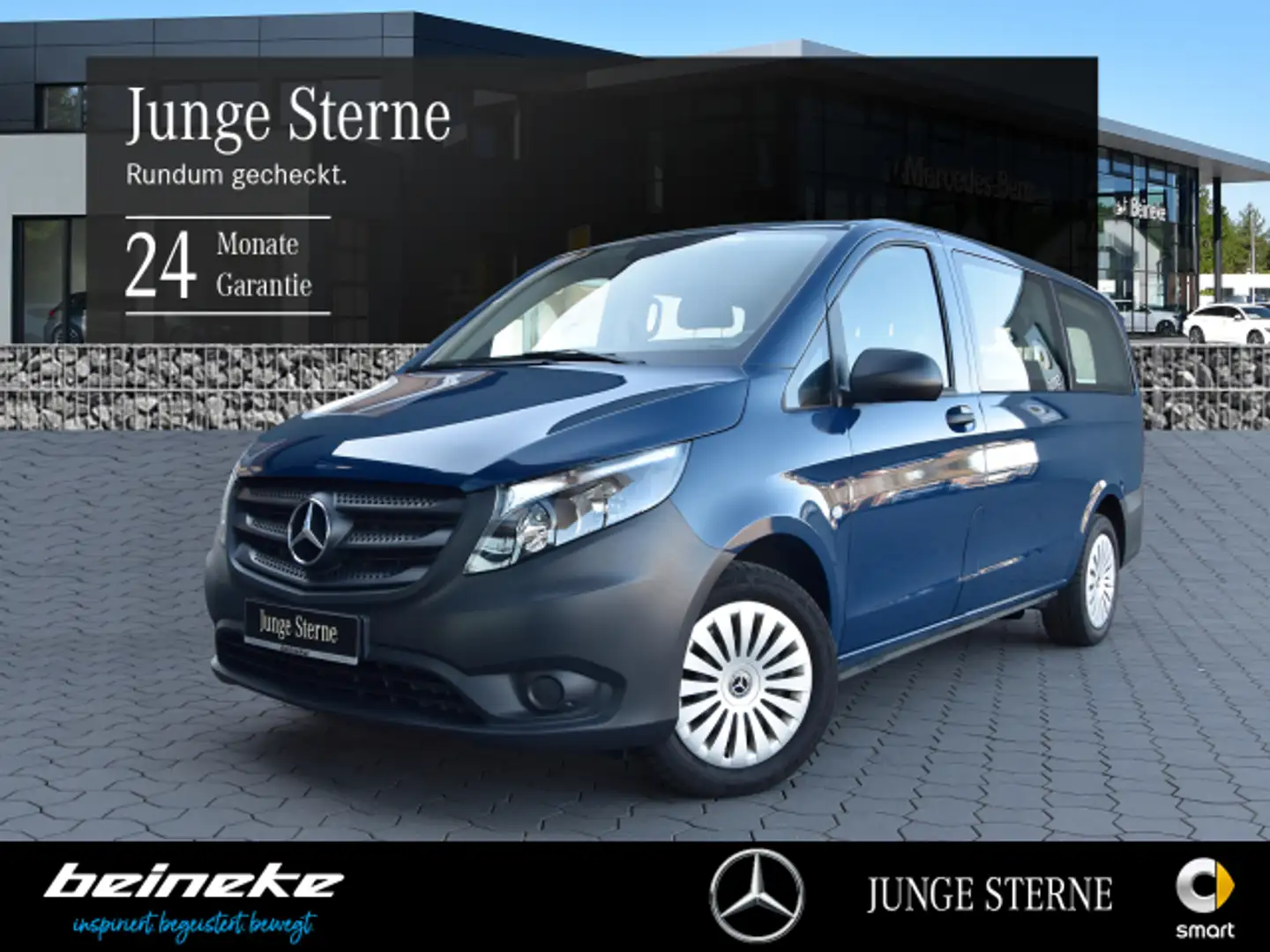 Mercedes-Benz Vito Vito 114 CDI Tourer PRO Lang Autom. Navi Sitzhz. Bleu - 1