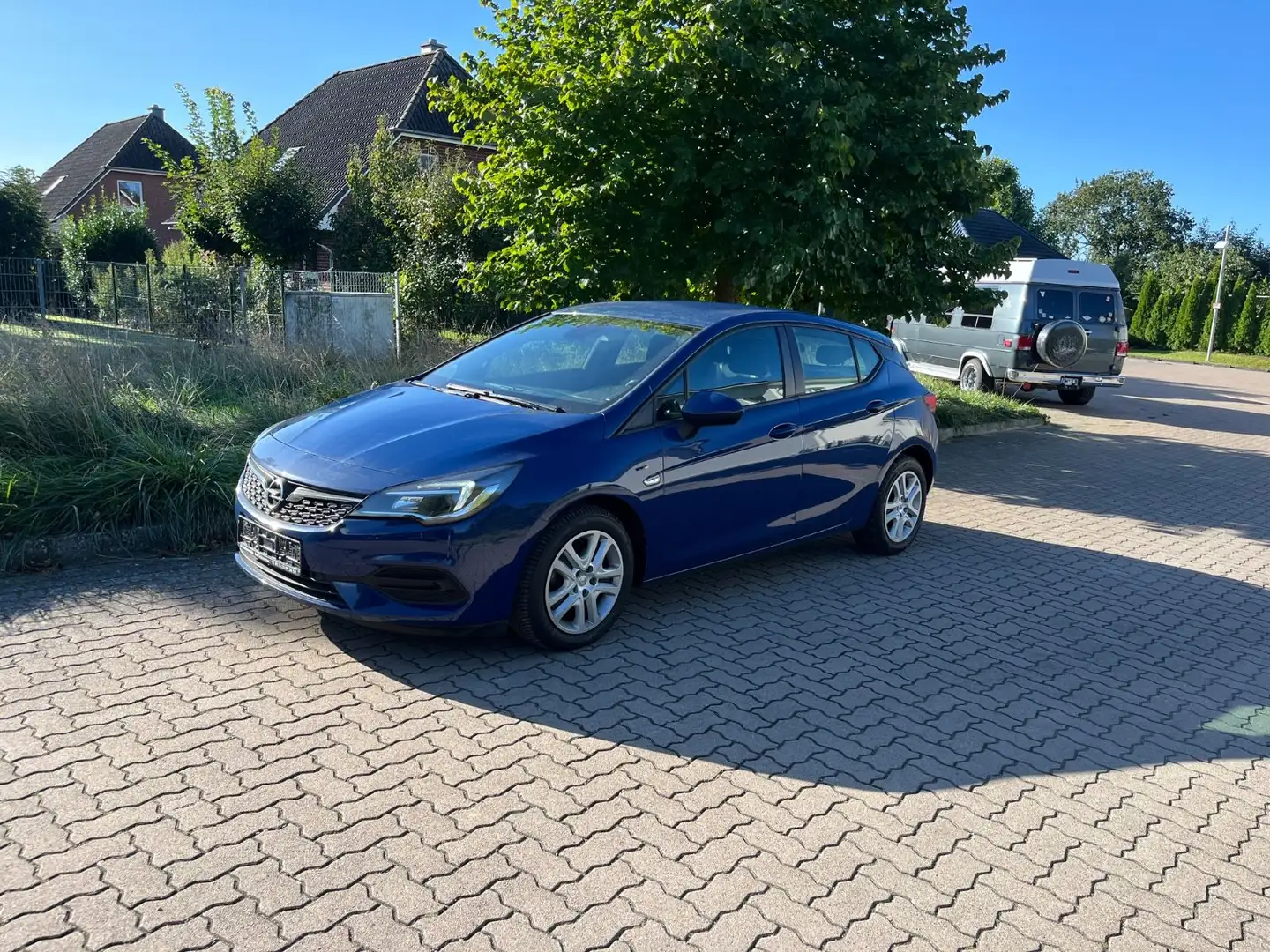 Opel Astra K 1.4 Automatik 2.Hand Scheckheft 78TKM Blau - 1
