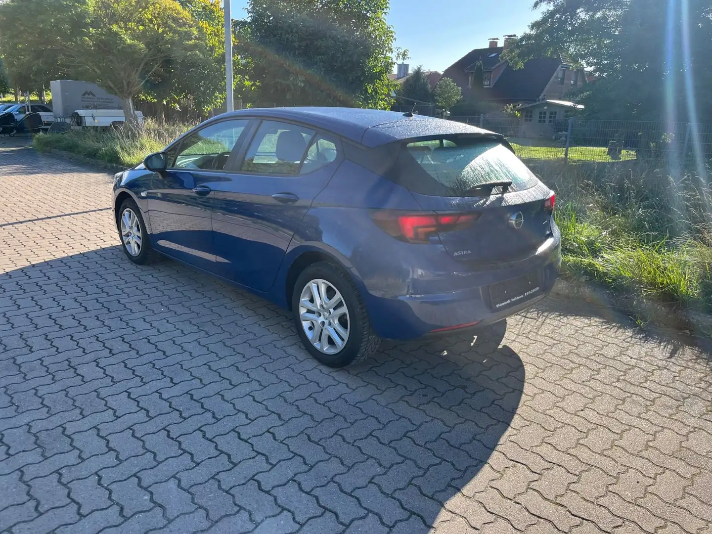 Opel Astra K 1.4 Automatik 2.Hand Scheckheft 78TKM Blau - 2