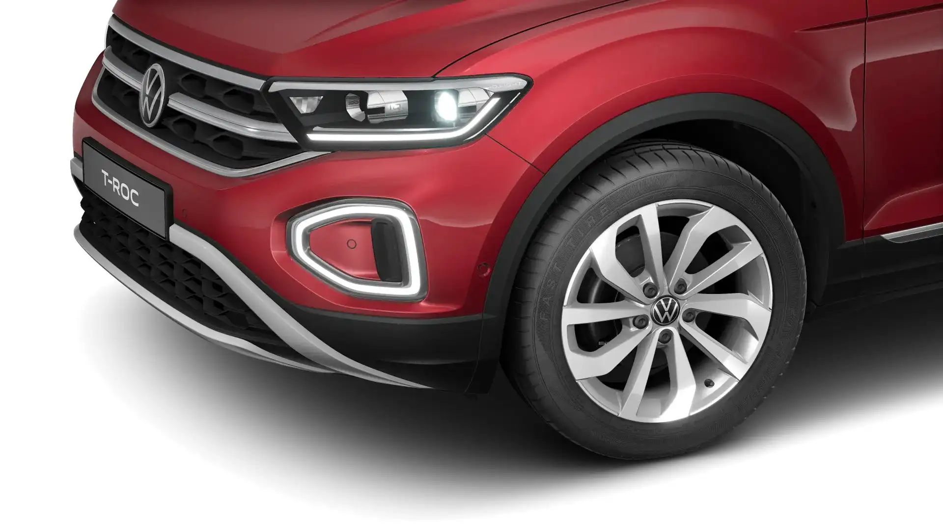 Volkswagen T-Roc Style 1.5 TSI *LED*ACC*NAVI*SHZ*PDC*17"* Rot - 2