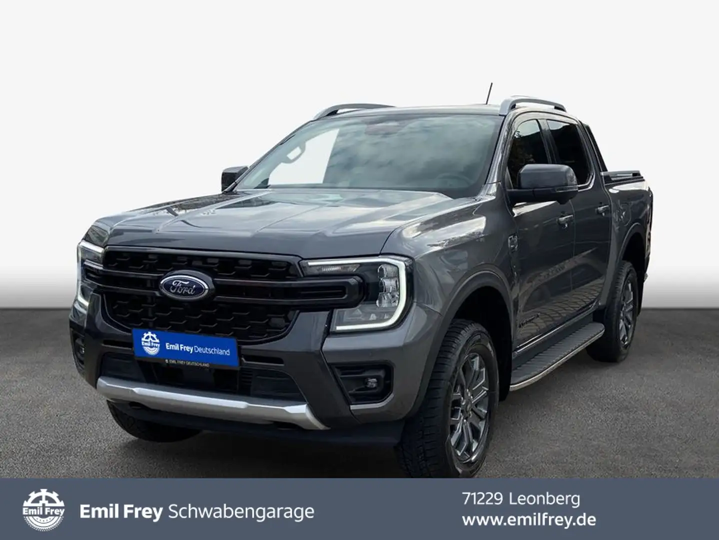 Ford Ranger 2,0 Doppelkabine Autm. Wildtrak *AHK *CAM Grau - 1