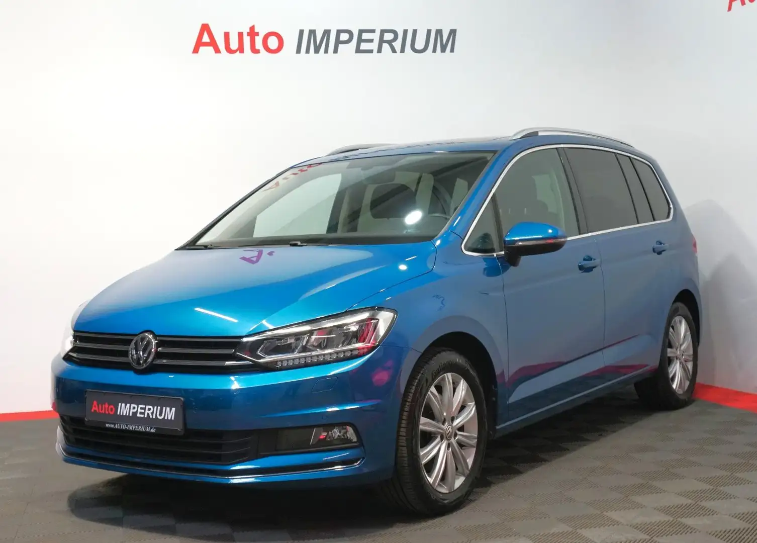 Volkswagen Touran Highline 1.5 TSI*7 Sitze*PANO*ACC*Alcanta Blau - 1