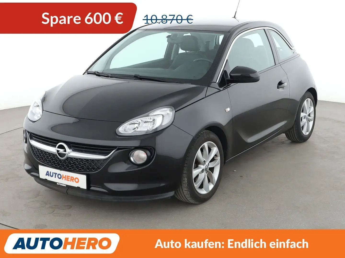 Opel Adam 1.4 Jam*SHZ*KLIMA*TEMPO*BLUETOOTH*GARANTIE* Schwarz - 1