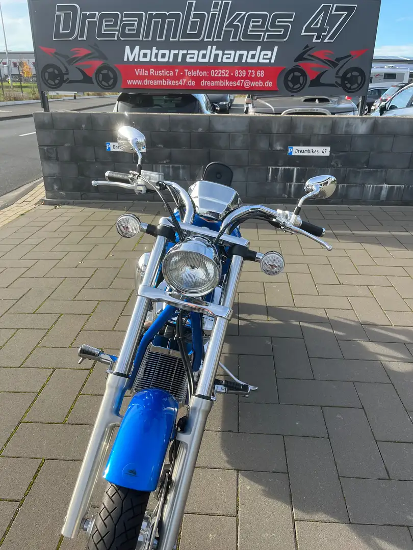 Honda VT 1300 CXA**2.HAND**WIE NEU*FALCON AUSPUFF*INSPEKTION NEU Blu/Azzurro - 2
