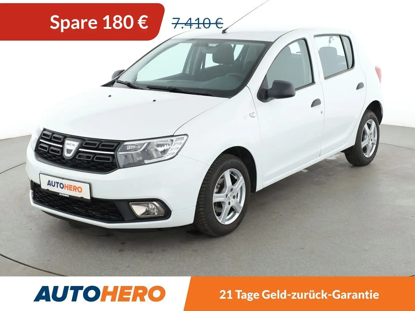 Dacia Sandero 1.0 Ambiance*ALU*KLIMA*BLUETOOTH* Weiß - 1