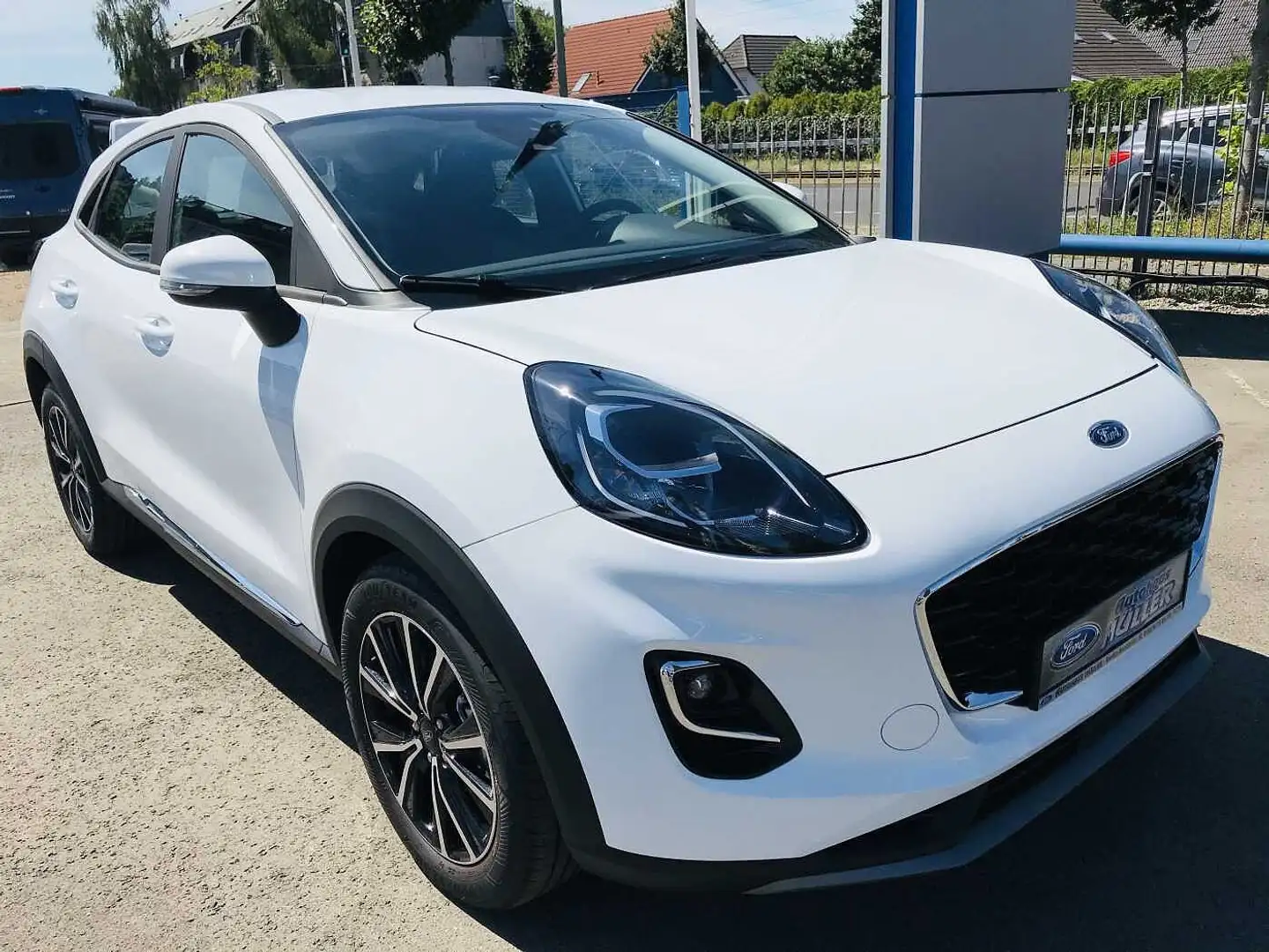 Ford Puma 1.0EcoB.Hybrid''TITANIUM''LED-SW,Navi,PDC Blanc - 1