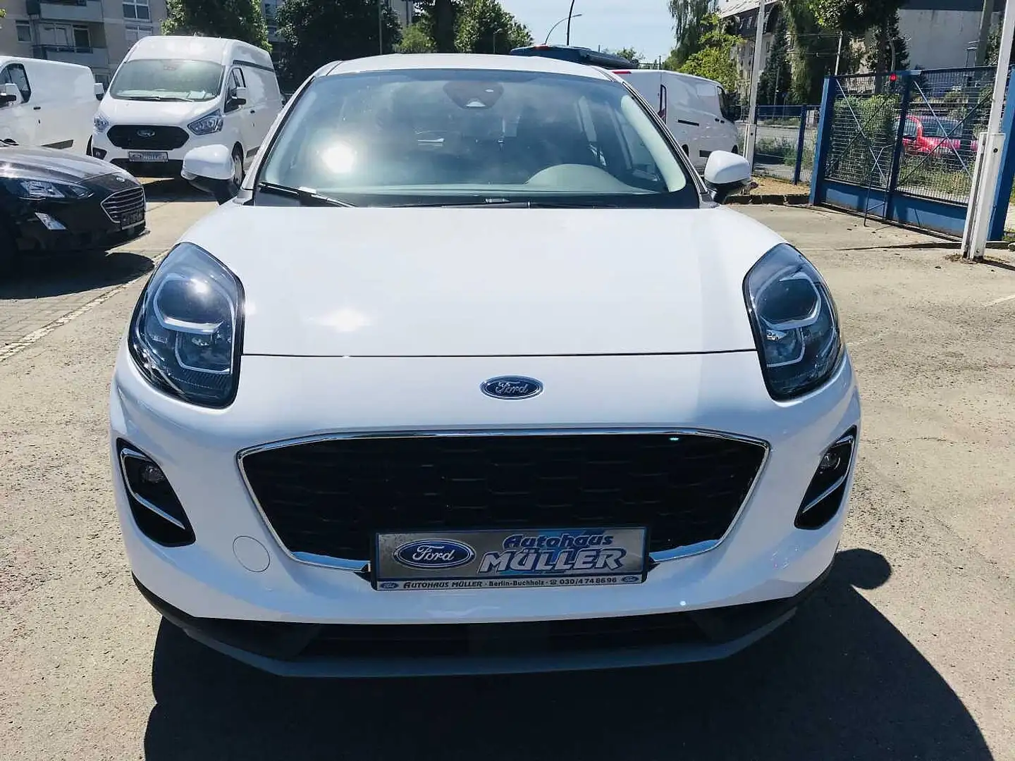 Ford Puma 1.0EcoB.Hybrid''TITANIUM''LED-SW,Navi,PDC Blanco - 2