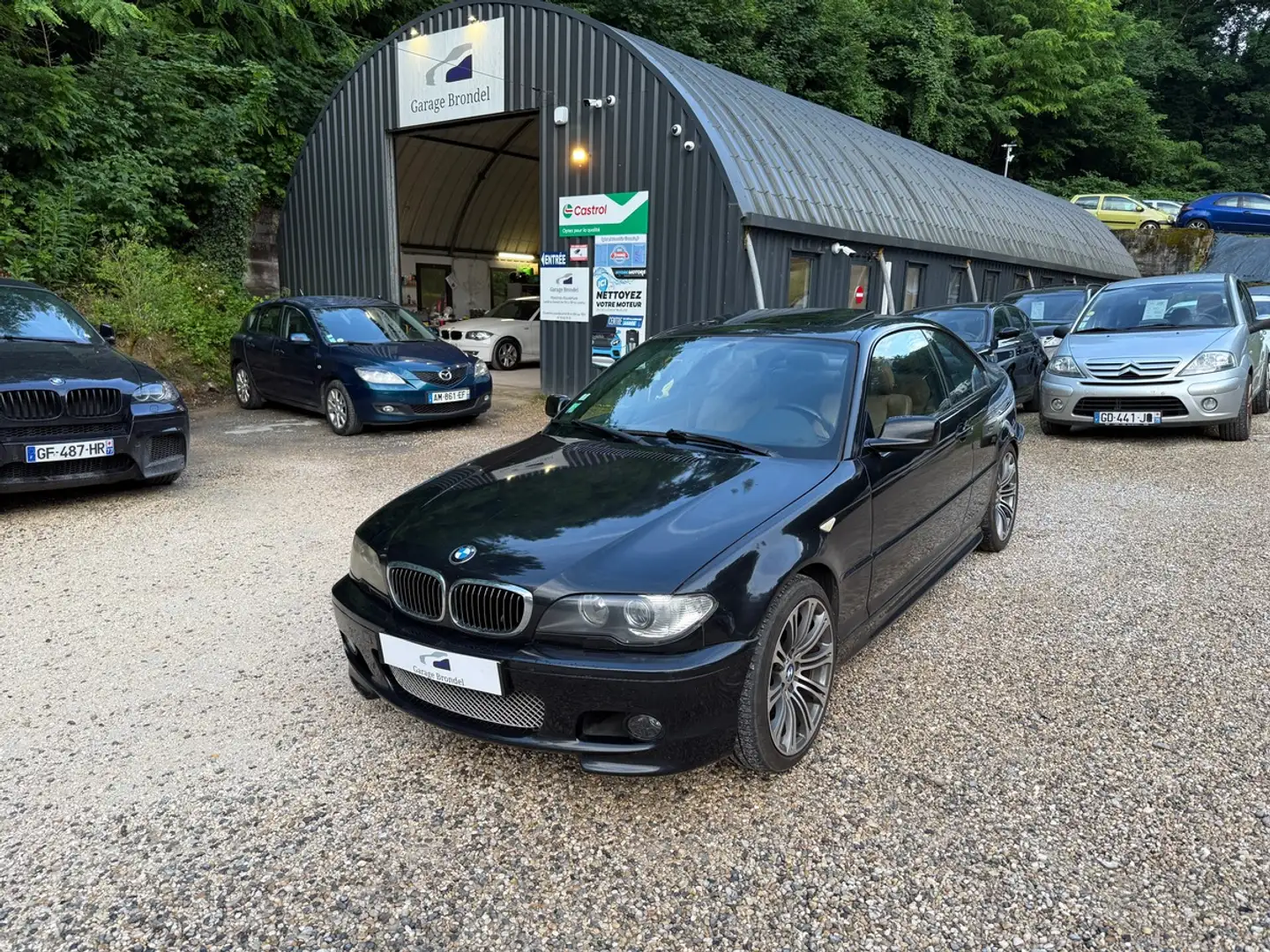 BMW 330 330ci 3.0i 231cv BVA Pack M2 Zwart - 1