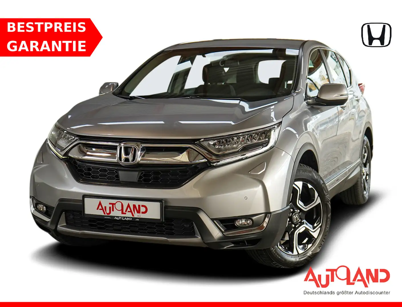 Honda CR-V 1.5 T 4WD Executive LED Navi Kamera AHK AWD Grijs - 1