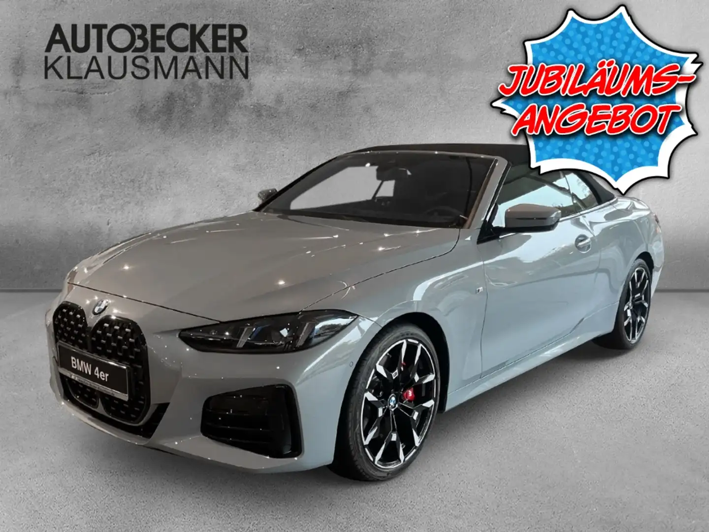 BMW 430 i xDrive Cabrio M Sport Pro JUBILÄUMSANGEBOT Grau - 1