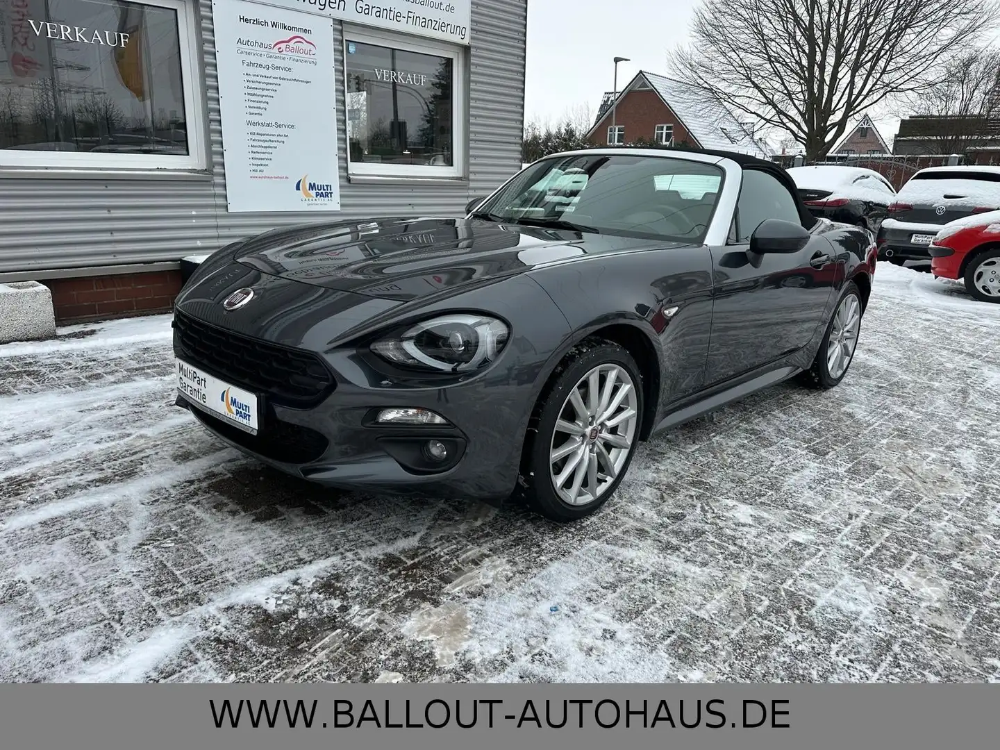 Fiat 124 Spider Lusso*2.HAND*BOSE*LED*NAVI*TEMPO*SHZ* Grau - 2