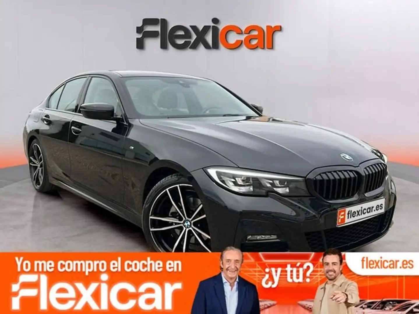 BMW 320 320d Auto. Negro - 1