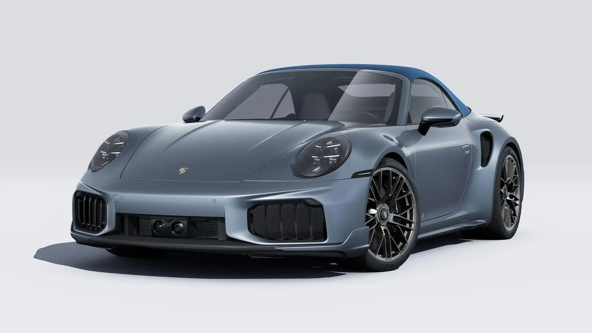 포르쉐 911 Turbo S Cabriolet 2026 회색 사진 1