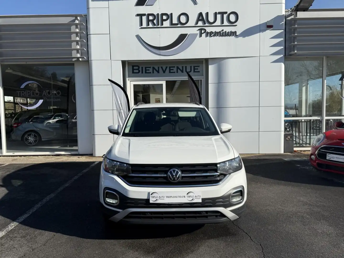 Volkswagen T-Cross T-Cross 1.0 TSI - 110 - Start\u0026Stop - DSG 7 United - CARPLAY + CAMERA AR + GPS Weiß - 2