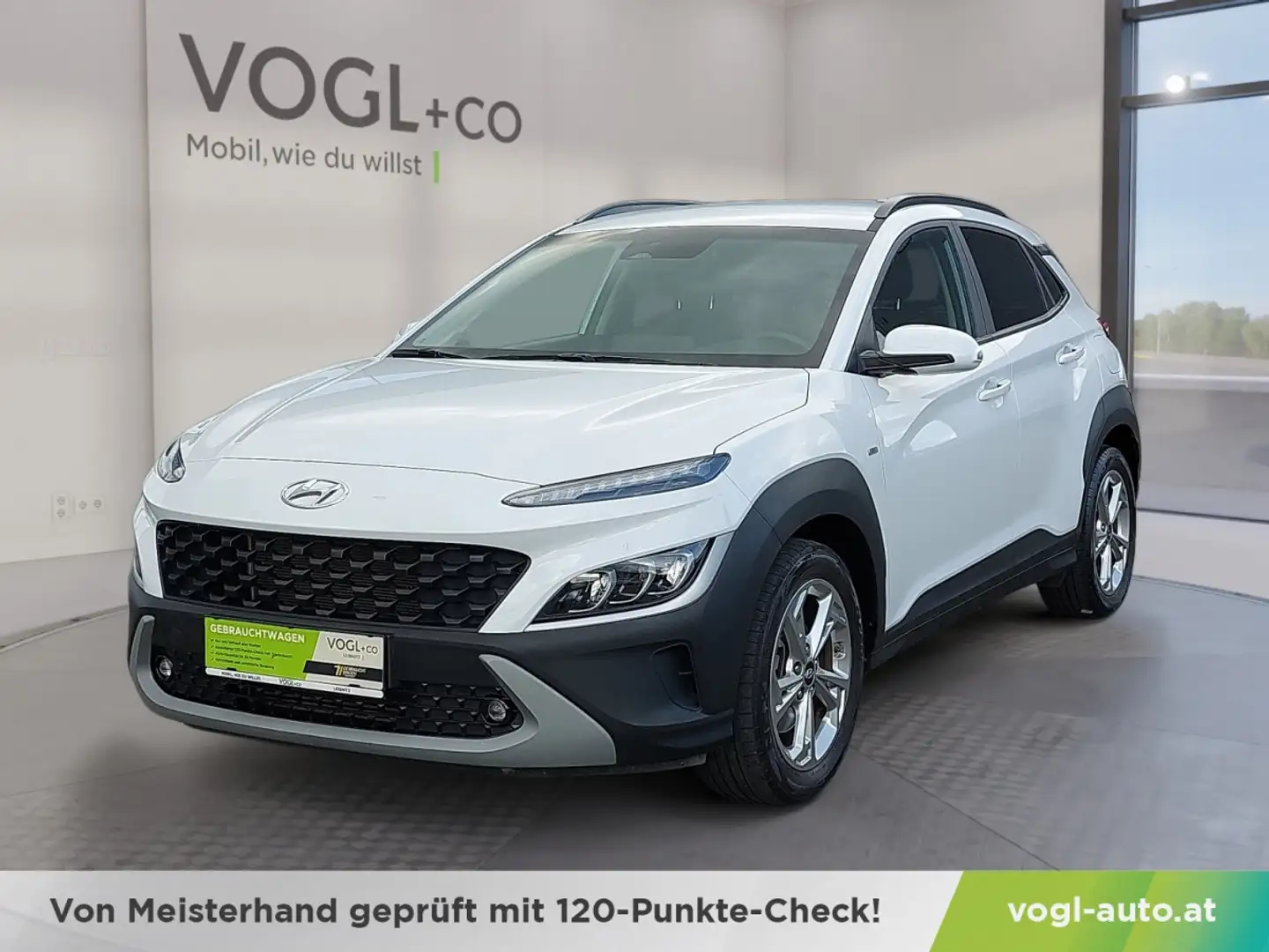 Hyundai KONA 1,0 T-GDi 48V Trend Line Weiß - 1