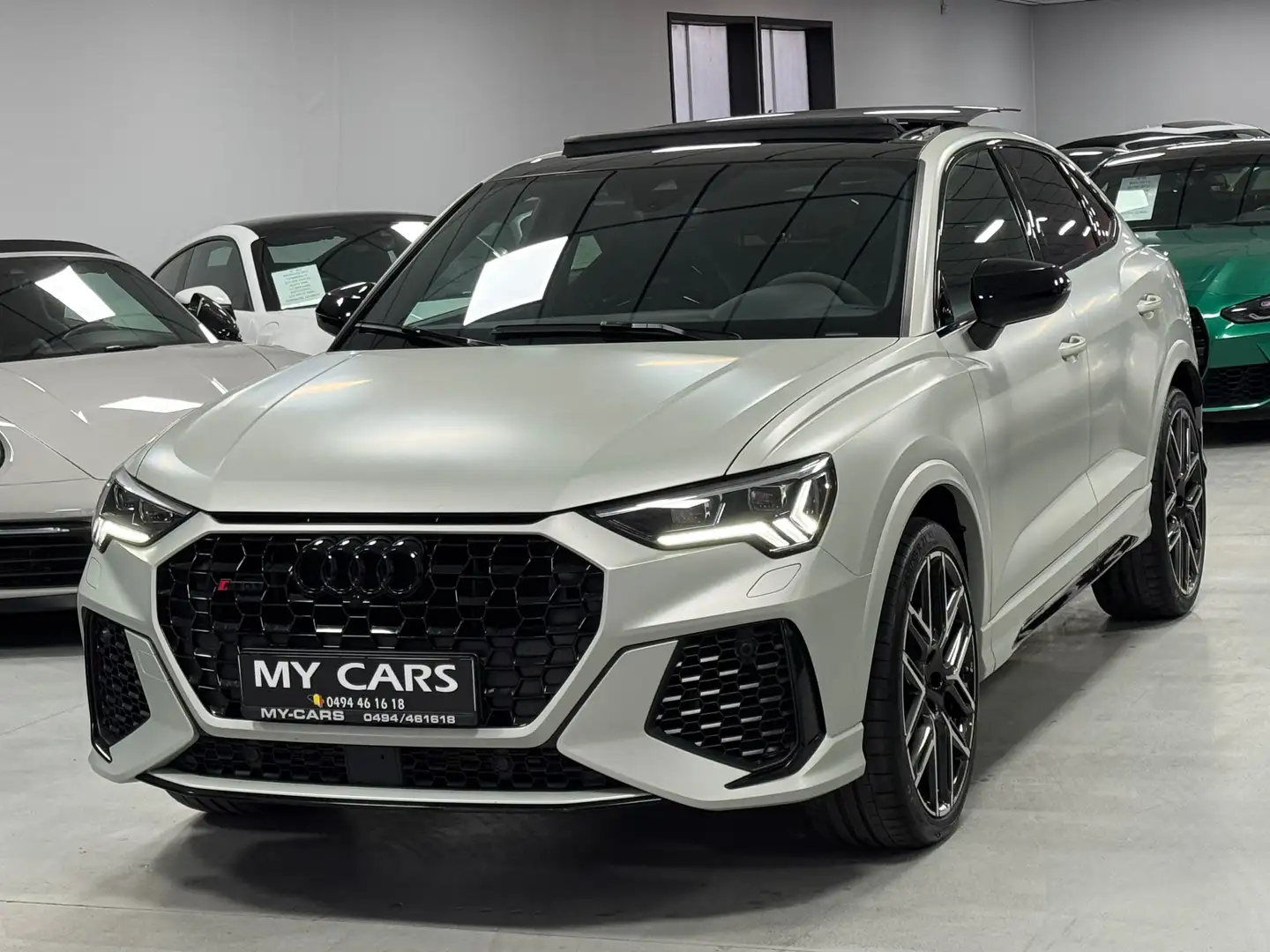 Audi RS Q3 Sportback Exclusive Mat. Sieges Daytona Carbone Gris - 1