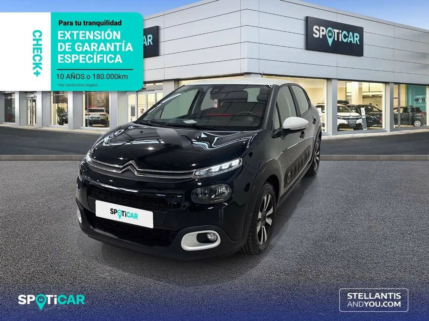 Citroen C3 PureTech 60KW (82CV) Feel Schwarz - 1