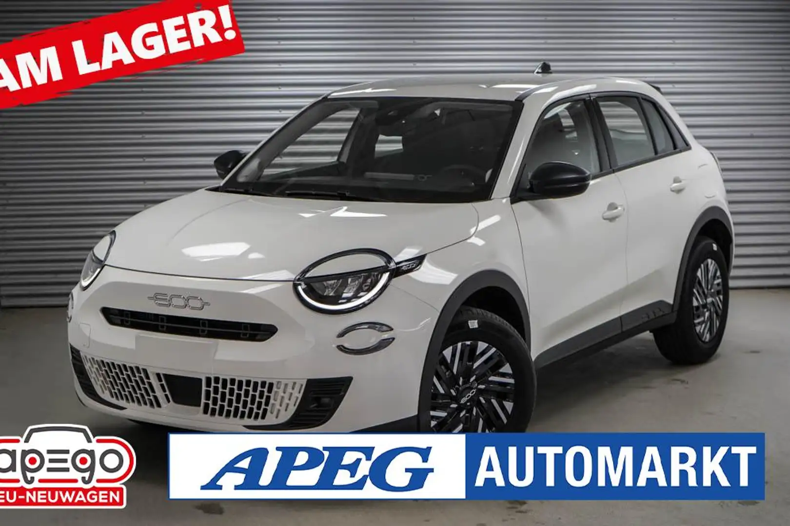 Fiat 600 1,2 MHEV DCT 48V Wit - 1