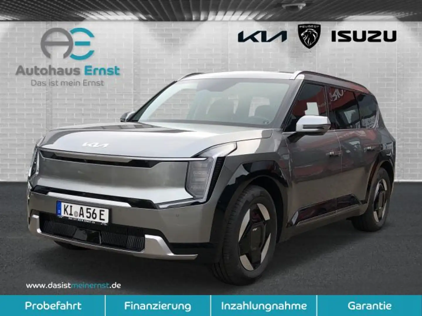 Kia EV9 99,8-kWh RWD Grau - 1