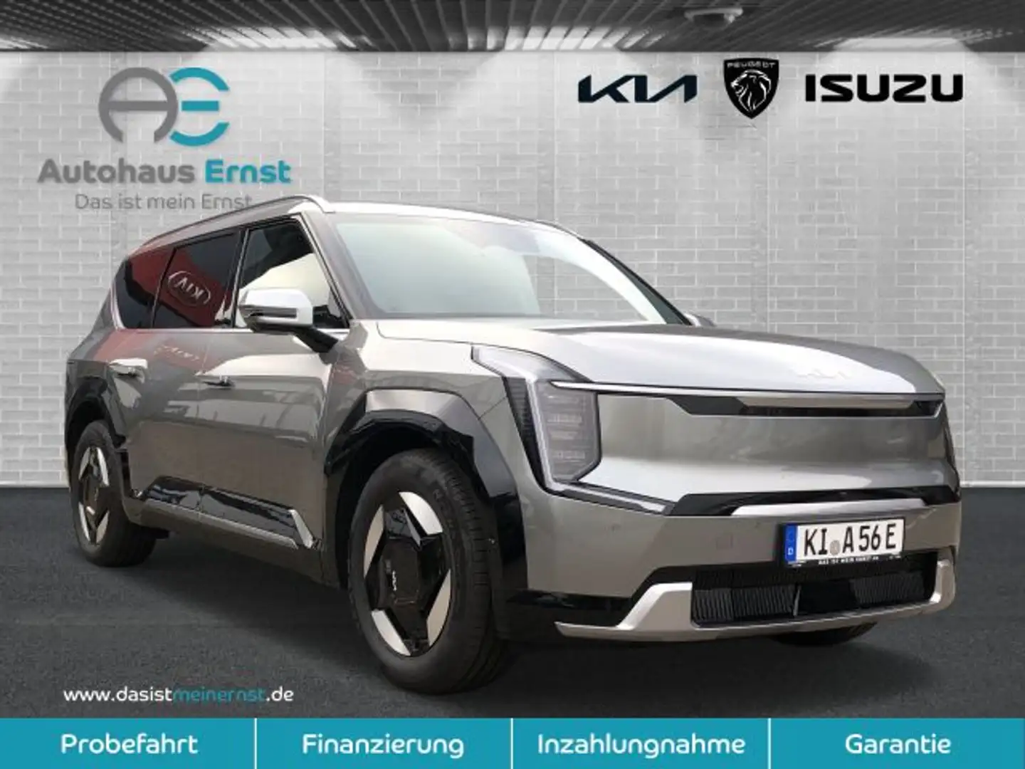 Kia EV9 99,8-kWh RWD Grau - 2