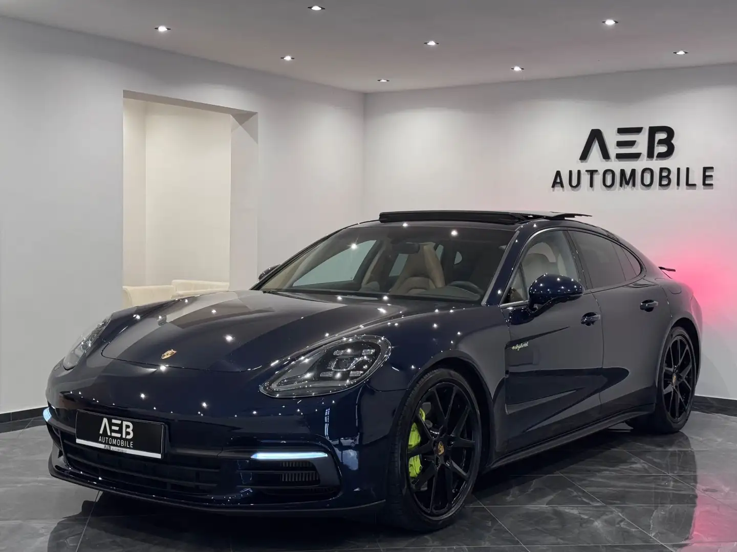 Porsche Panamera 2.9 4 E-Hybrid**PANO**SOFT-CLOSE**LH**SHZ**UVM** Blau - 1