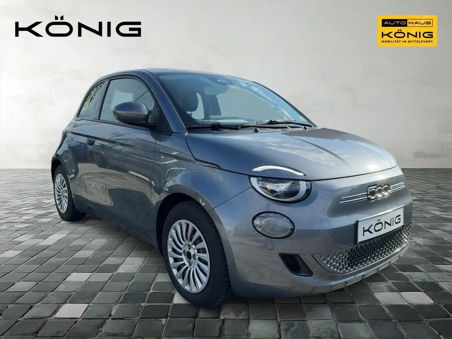 Fiat 500e MY23 118PS 42kWh KLIMA*CARPLAY*TEMPOMAT*DAB Grau - 2